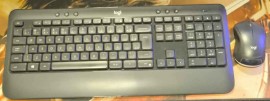 Teclado e Mouse Wireless Logitech
